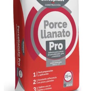 Adhesivo Porcellanato Pro Sinteplast x 25kg - Especial Piezas de Gran Formato